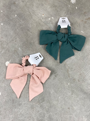 Bow Scrunchie – Assorted Colors