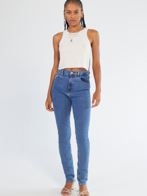 Bdg High-waisted Longline Girlfriend Jean – Medium Wash