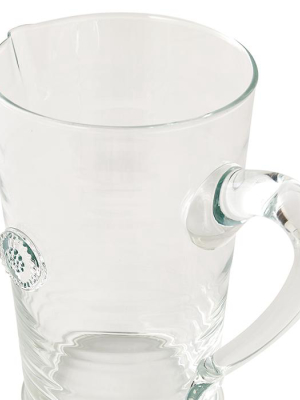 Berry & Thread Glass Pitcher