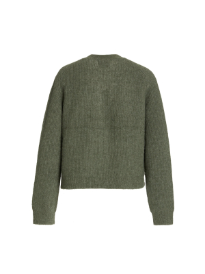 Soft Wool-alpaca Knit Sweater