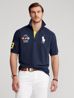 Yacht Club Mesh Polo Shirt