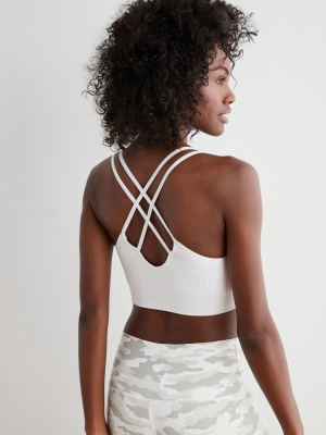 Aerie Seamless Strappy Padded Bralette