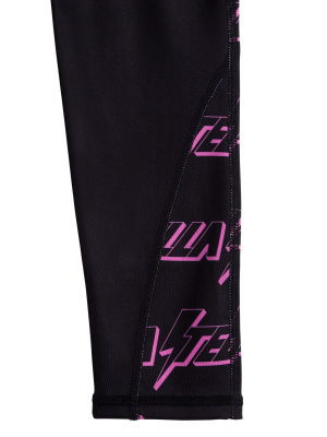 Stella Mccartney Kids Lightning Logo Print Leggings