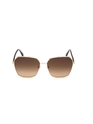 Tom Ford Eyewear Claudia Hexagonal-frame Sunglasses