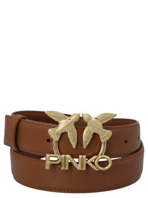 Pinko Love Birds Logo Belt