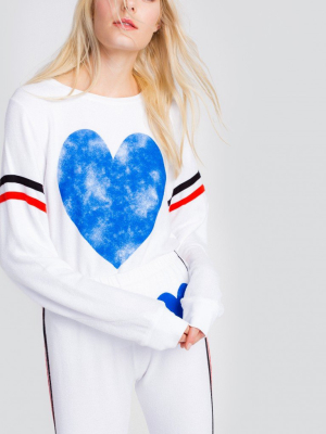 Classic Heart Baggy Beach Jumper