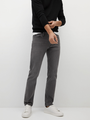 Slim-fit Grey Jan Jeans