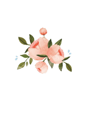 Printable Download - Watercolor Roses