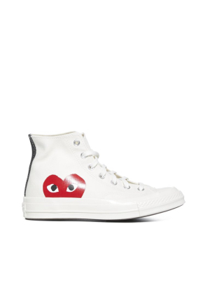 Comme Des Garçons Play X Converse All Star High-top Sneakers