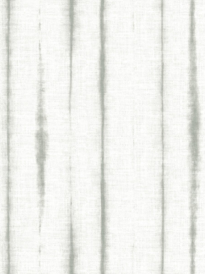 Orleans Shibori Faux Linen Wallpaper In Grey From The Pacifica Collection By Brewster Home Fashions