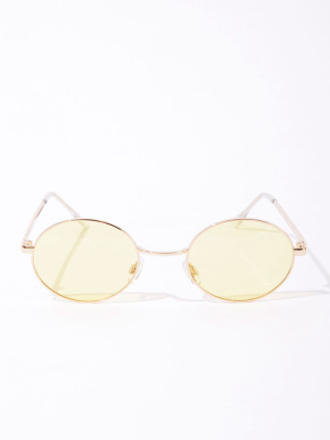 Round Metal Sunglasses