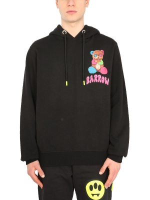 Barrow Logo Printed Drawstring Hoodie