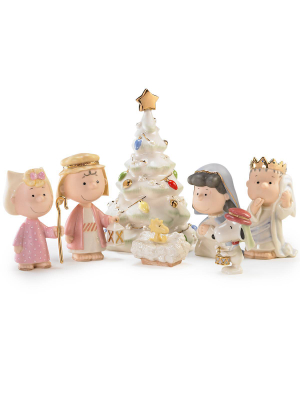 Peanuts 7-piece Christmas Pageant Figurines