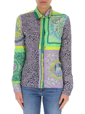 Versace Barocco Patchwork Shirt