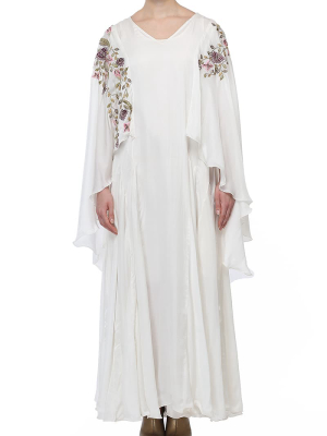 Sleeve Embroidered Kaftan