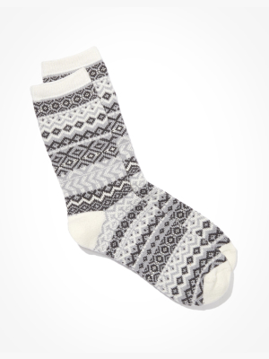 Ae Fairisle Crew Sock