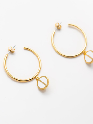 Celeste Hoop Earring