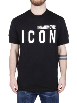 Dsquared2 X Ibrahimović Icon Print T-shirt