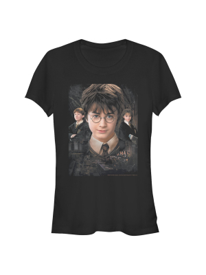 Junior's Harry Potter Wizard Best Friends T-shirt