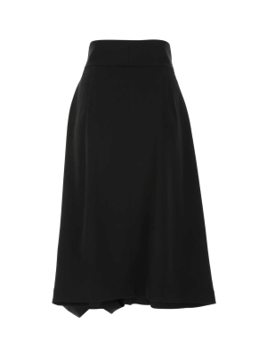 Chloé asymmetric Midi Skirt