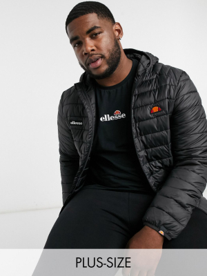 Ellesse Plus Padded Lombardy Jacket In Black