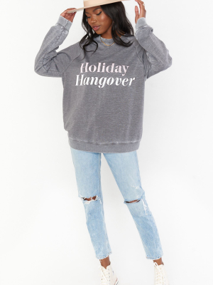 Simon Pullover ~ Holiday Hangover Graphic