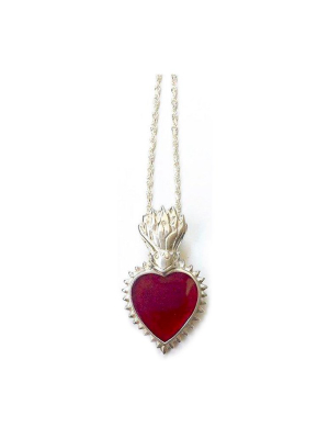 Heart Of Glass Necklace