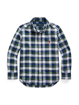 Tartan Cotton Poplin Shirt