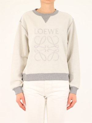 Loewe Anagram Embroidered Sweatshirt