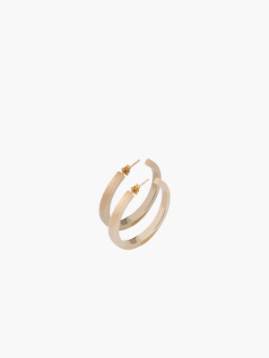 Charlotte Cauwe Studio 14k Gold-plated Everyday Hoop Earrings