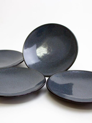 Zaghwan Stoneware Dessert Plate Set