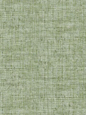 Papyrus Weave Peel & Stick Wallpaper In Green By York Wallcoverings