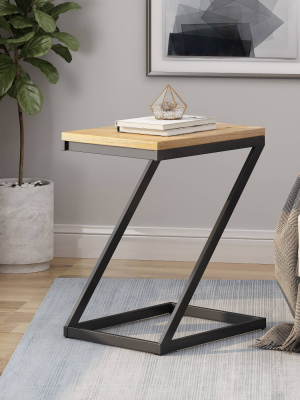 Beaman Modern Industrial Accent Table - Christopher Knight Home