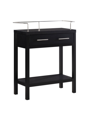 Hoover Console Black - Linon