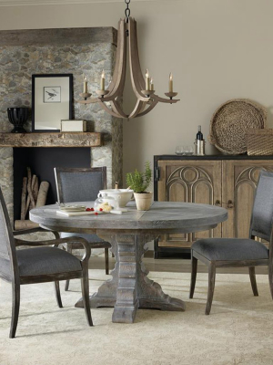 Beaumont Extendable Round Dining Table