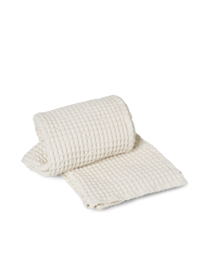 Organic Bath Towel In Off White