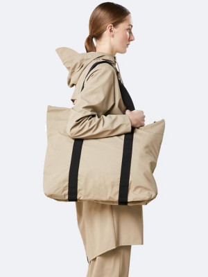 Rains Unisex Tote Bag - Beige