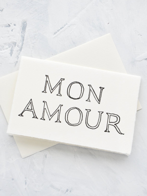 Mon Amour Card