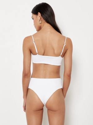 Bambi Bottoms - Eco White Rib