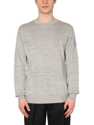 Belstaff Amory Logo Patched Jumper