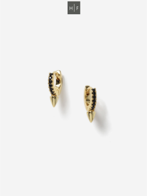 **spike Clicker Hoop Earrings