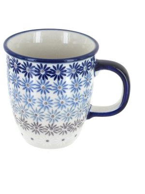 Blue Rose Polish Pottery Harmony Coffee Mug