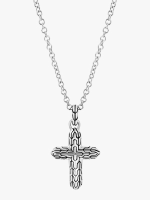 Classic Chain Cross Pendant Necklace