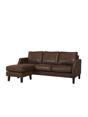 Austin Reversible Sofa Sectional - Abbyson