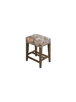 Mossy Oak Nativ Living Backless Counter Height Barstool - Linon