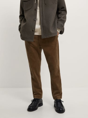 Relaxed Fit Corduroy Chino Pants