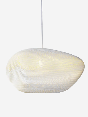 Madison Scraplights Pebbles Pendant In White