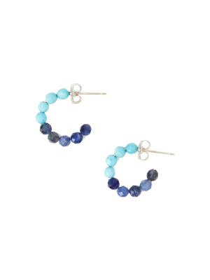 Color Block Small Hoops