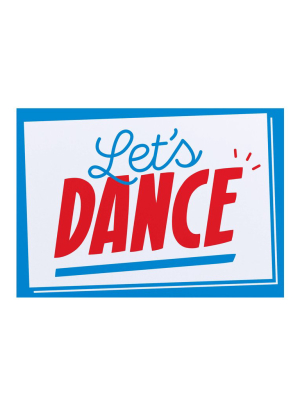 Let's Dance Greeting Card