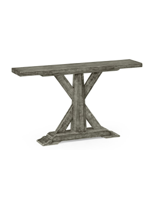 Casual Rectangular Console Table